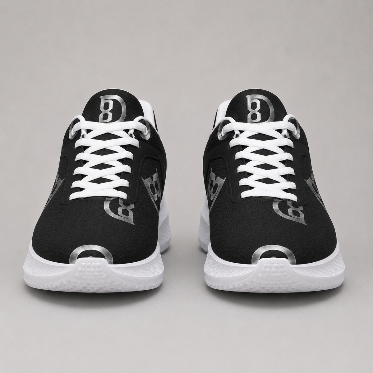 DOMIN8NY men's mesh road running shoes, lifestyle view