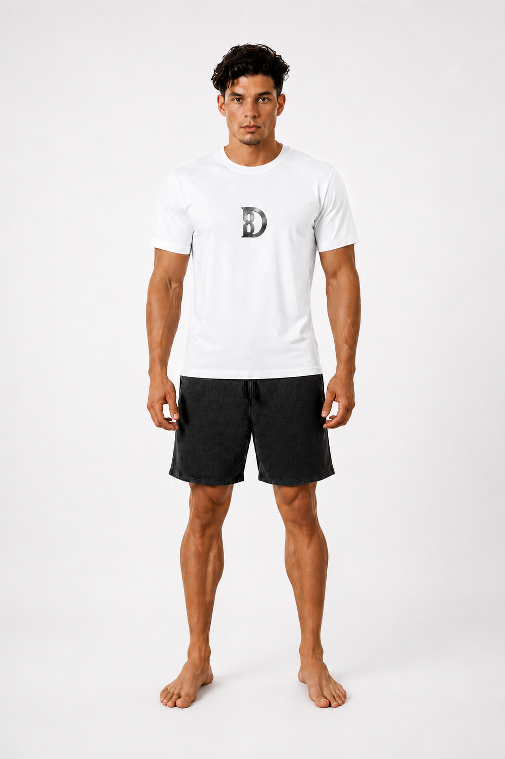 DOMIN8NY NYC Skyline T-shirt, graphic detail view