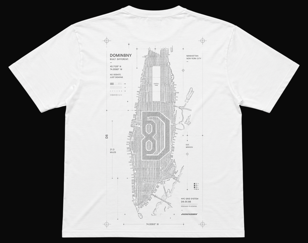 NYC Streetgrid Tee
