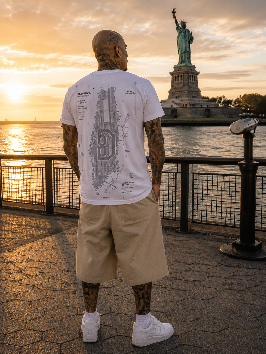 NYC Streetgrid Tee