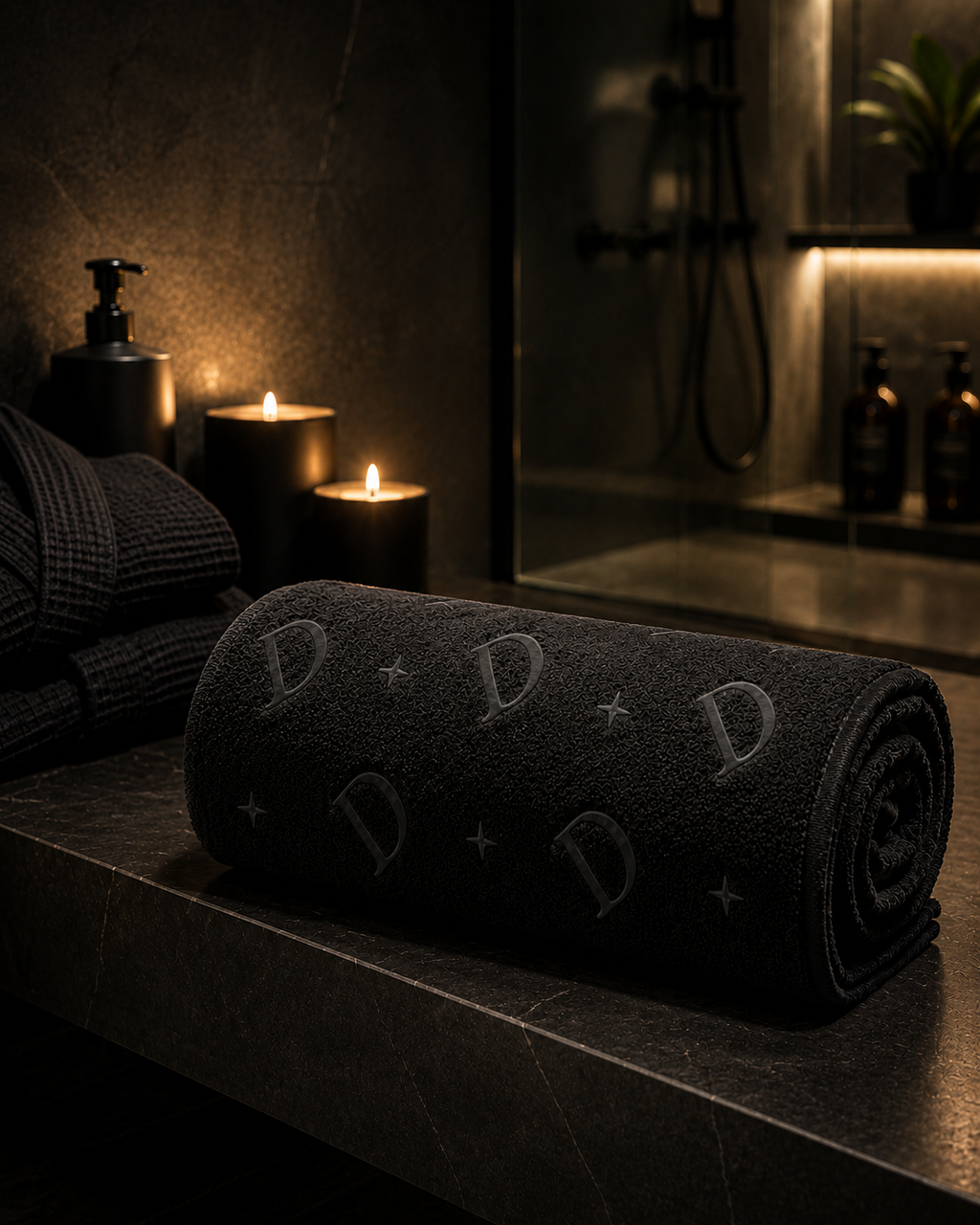 DOMIN8NY Luxury Microfiber Bath Towel