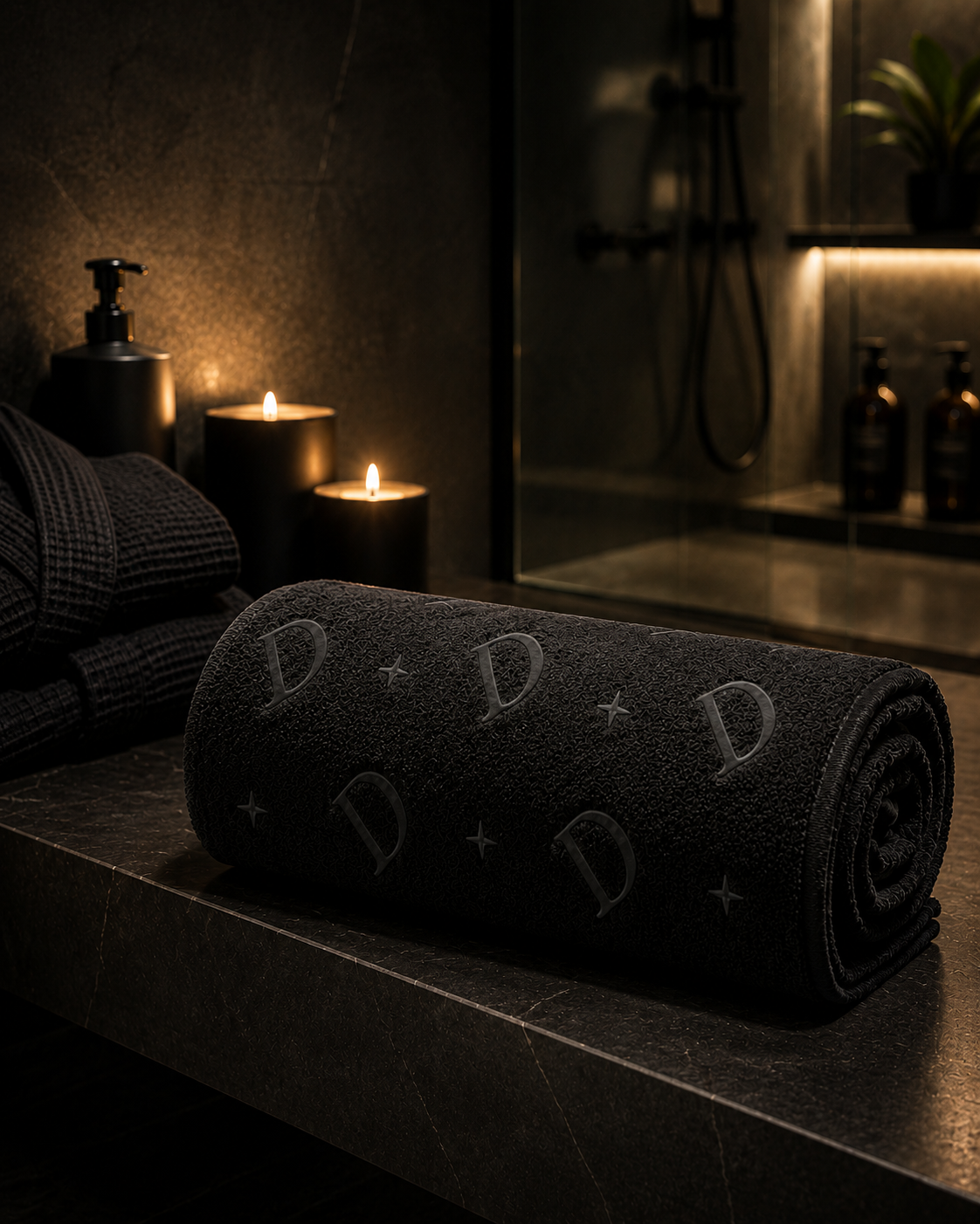 DOMIN8NY Luxury Microfiber Bath Towel