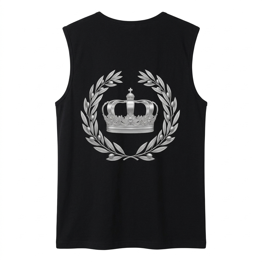 Silver Crown Men‘s Tank Top