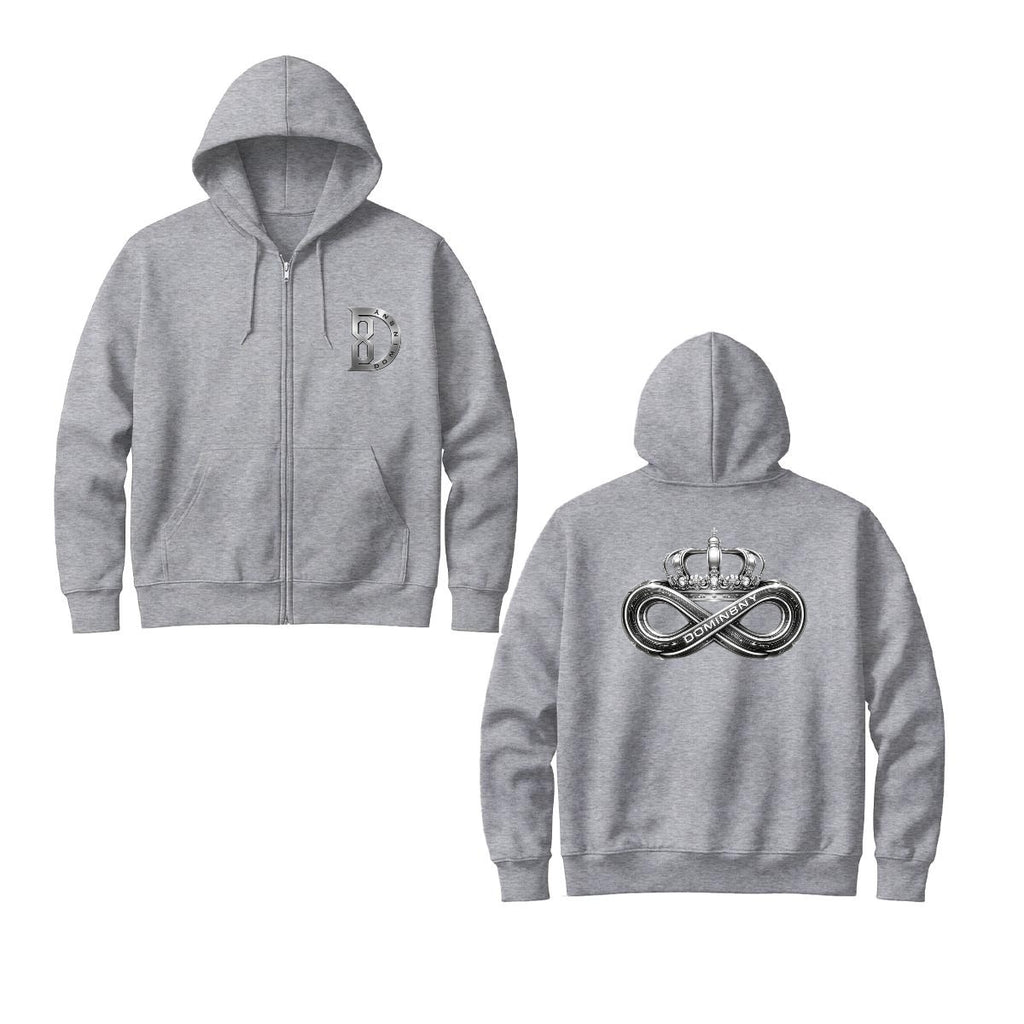 Crown Zip Up Hoodie