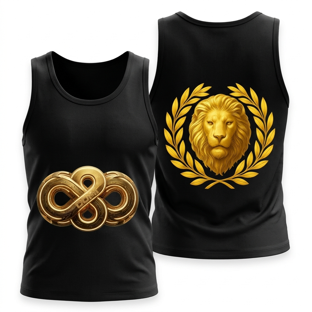 Gold Lion Men‘s Tank Top