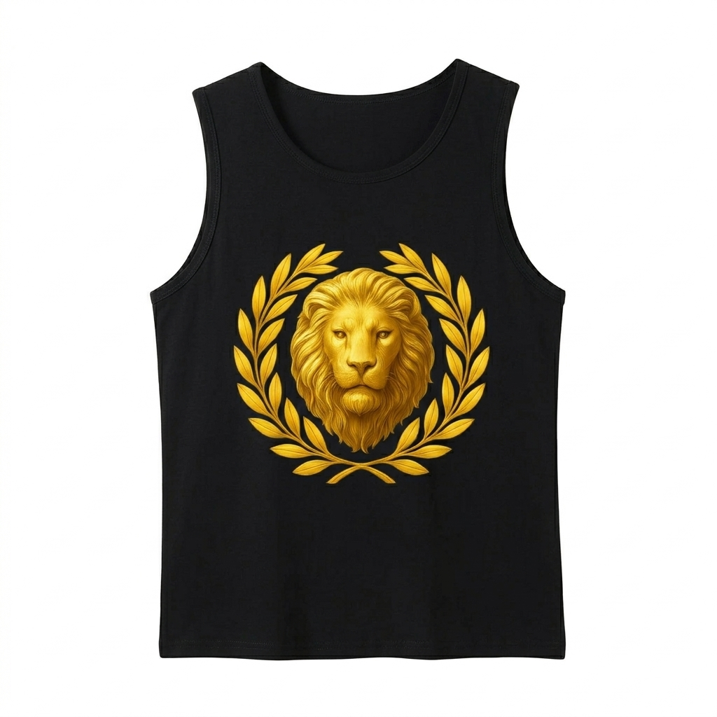 Gold Lion Men‘s Tank Top
