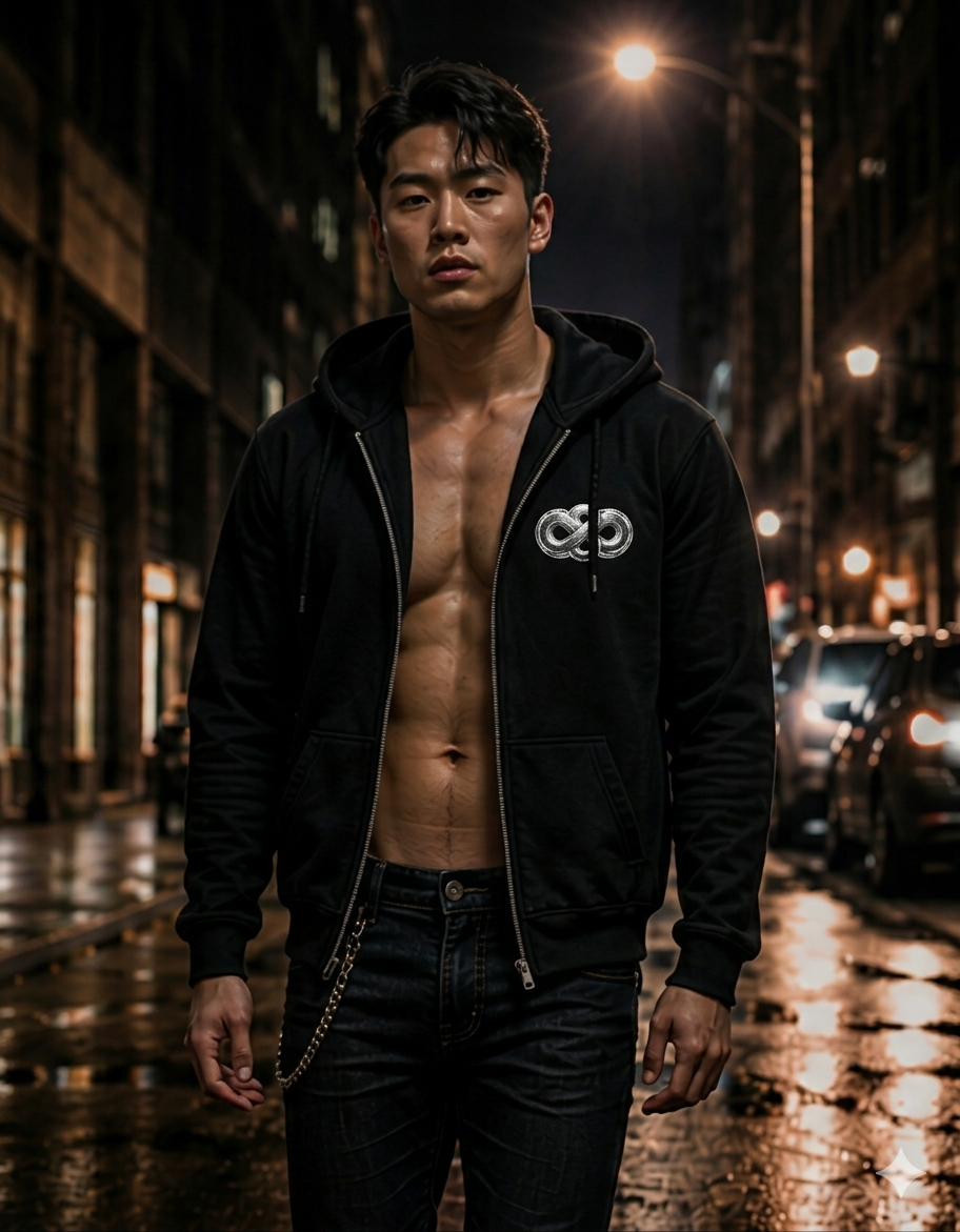 Royal Flush Zip Up Hoodie