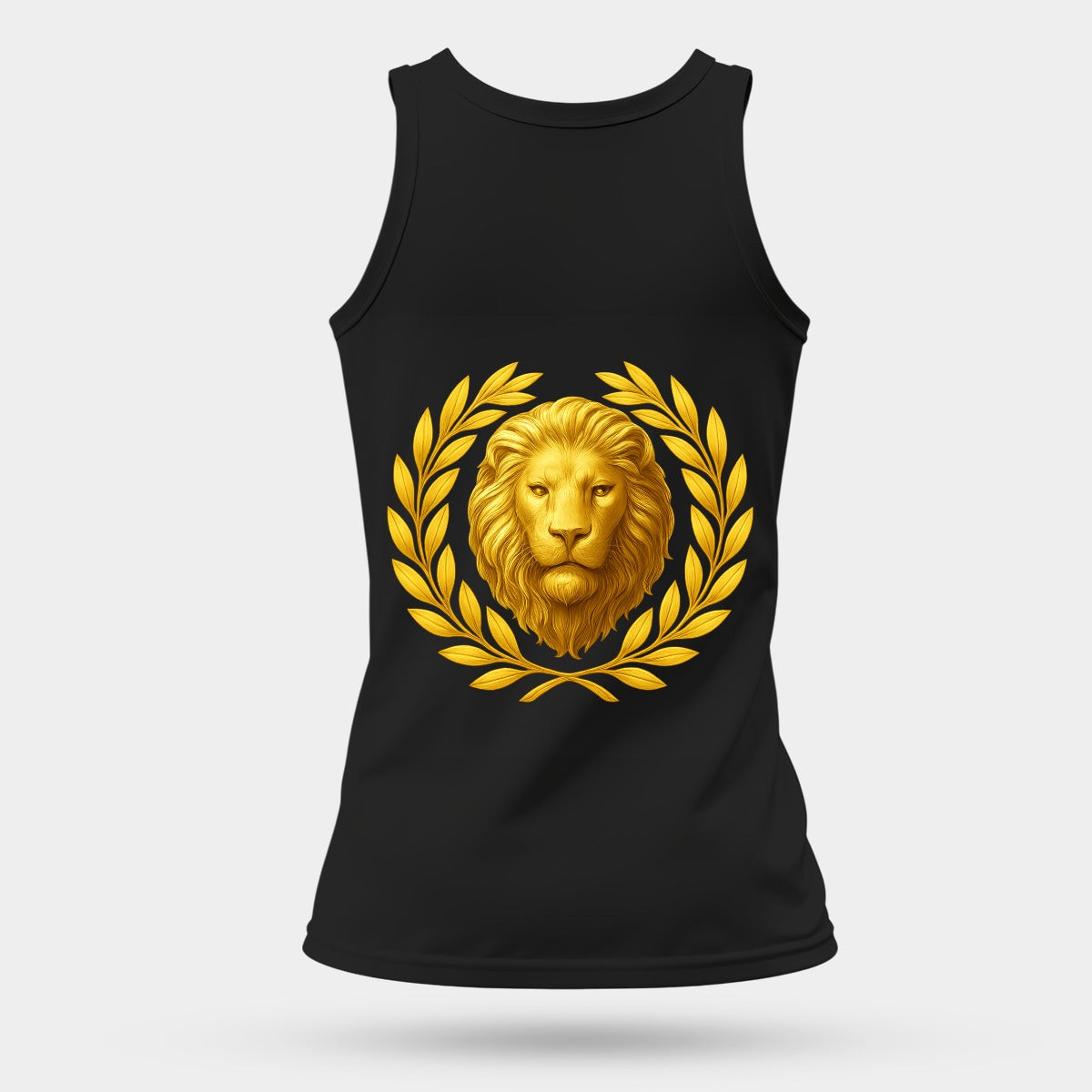 Gold Lion Women's Sports Tank Top