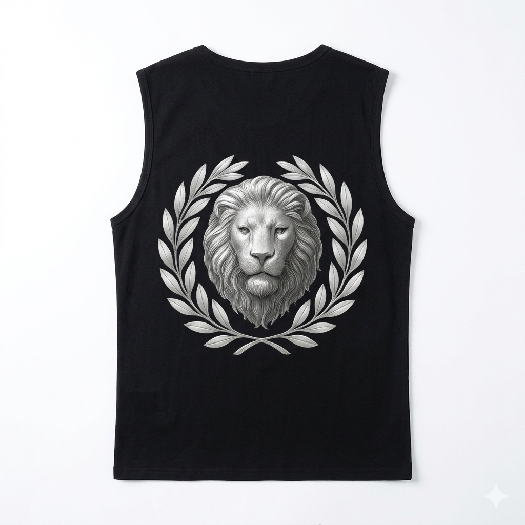 Silver Lion Men‘s Tank Top