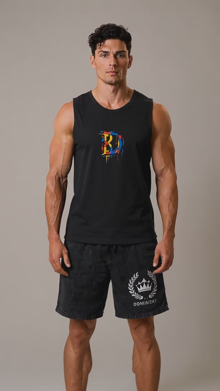 DOMIN8NY Graffiti Dragon Tank Top — product image 3