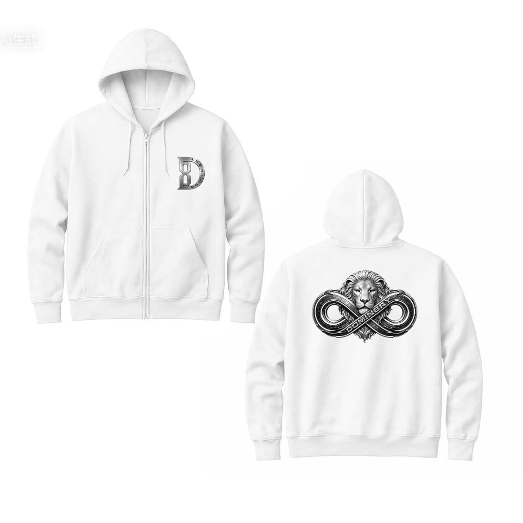 Lion Zip Up Hoddie